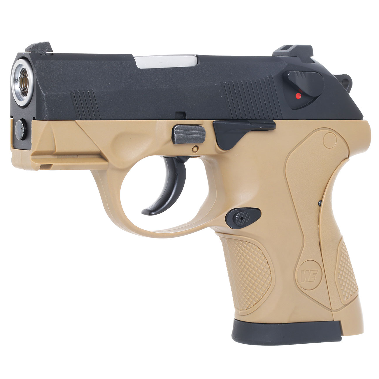 Wei-ETech BullDog Compact mit Metallschlitten GBB 6mm BB Tan