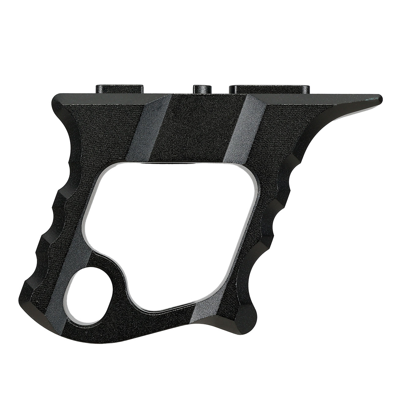 MET KeyMod / LOCK Aluminium Lightweight Halo-Style Frontgriff schwarz Bild 6