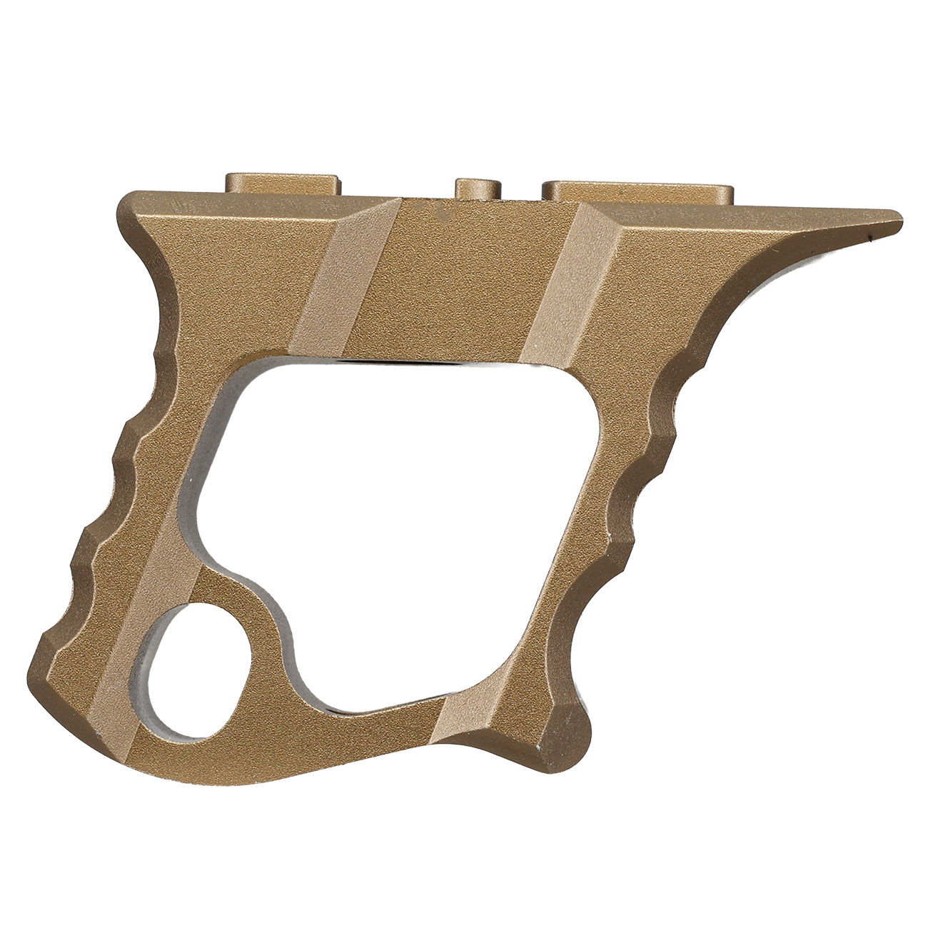 MET KeyMod / LOCK Aluminium Lightweight Halo-Style Frontgriff Dark Earth Bild 6