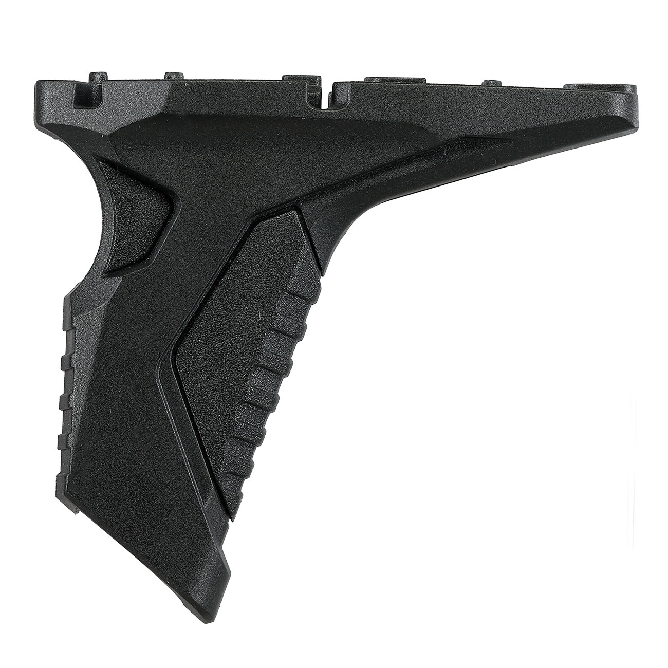 MP Airsoft KeyMod / LOCK Hand Stop Polymer Frontgriff m. Kabelf�hrung schwarz Bild 6