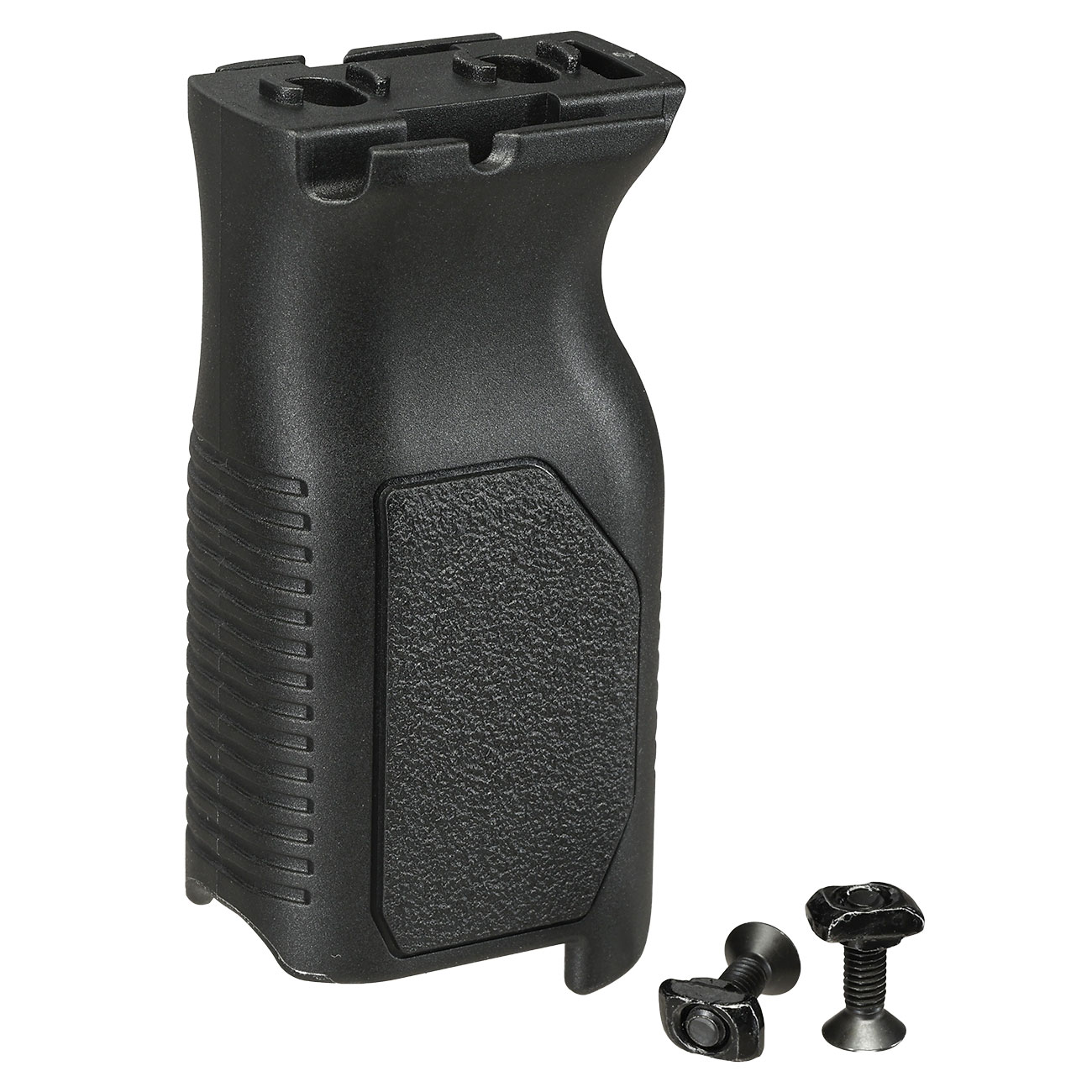 MP Airsoft LOCK Polymer Angled Vertical Frontgriff Long-Type m. Kabelf�hrung schwarz