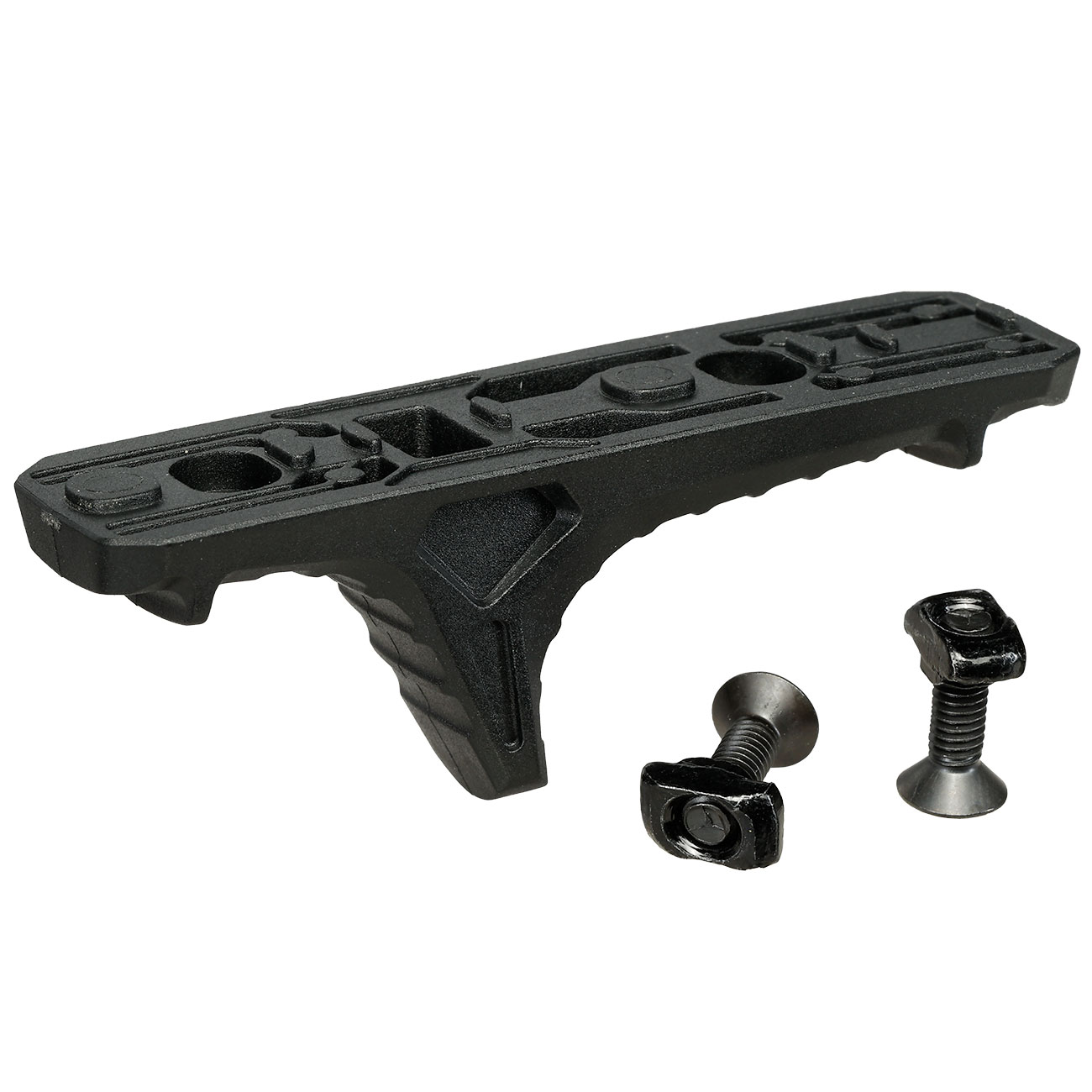 MP Airsoft KeyMod / LOCK Polymer Anchor Hand Stop Frontgriff schwarz