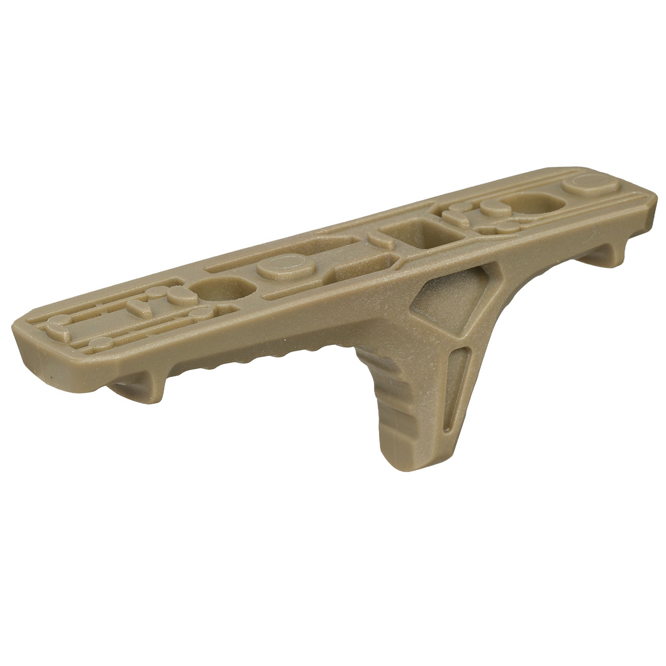 MP Airsoft KeyMod / LOCK Polymer Anchor Hand Stop Frontgriff Dark Earth Bild 3