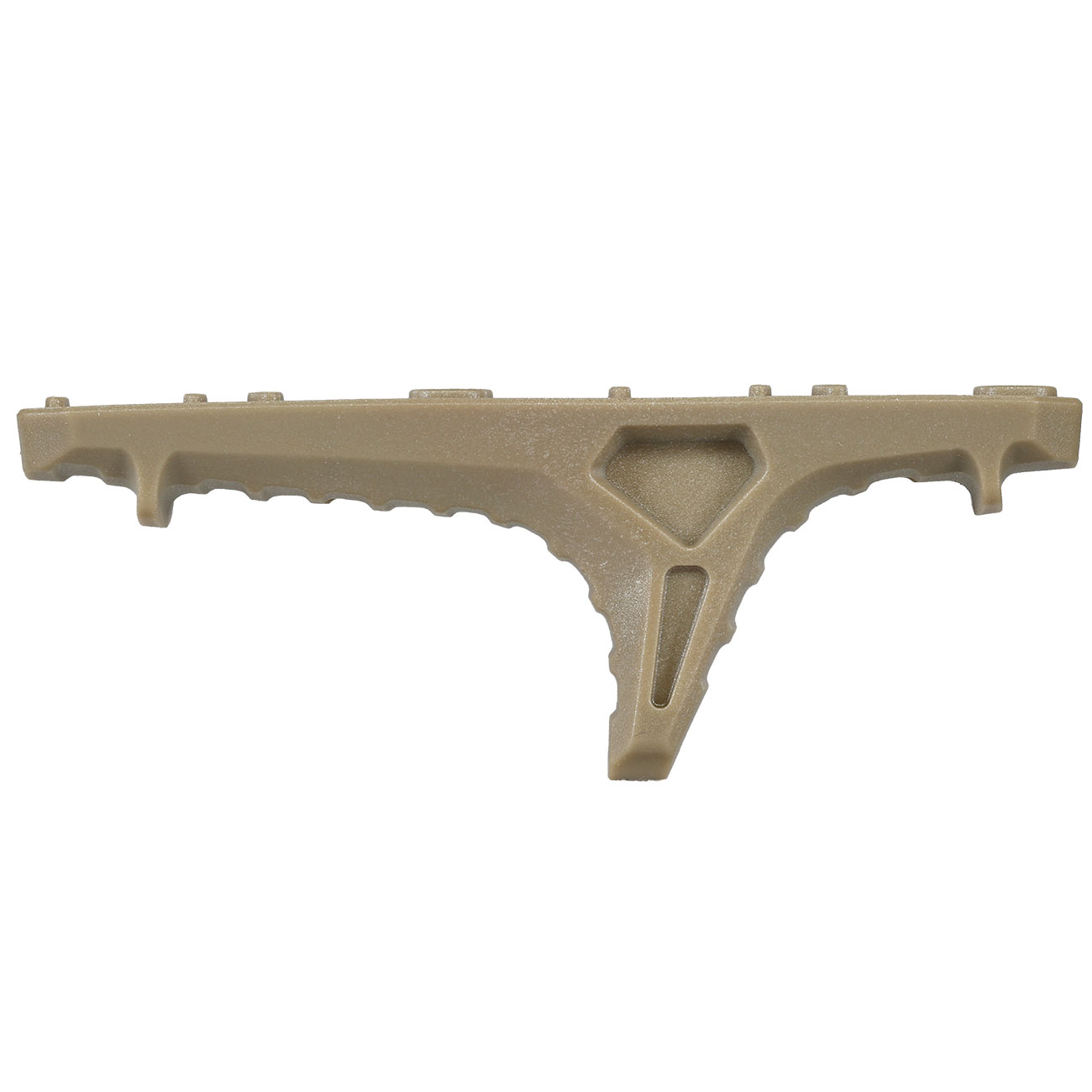 MP Airsoft KeyMod / LOCK Polymer Anchor Hand Stop Frontgriff Dark Earth Bild 6