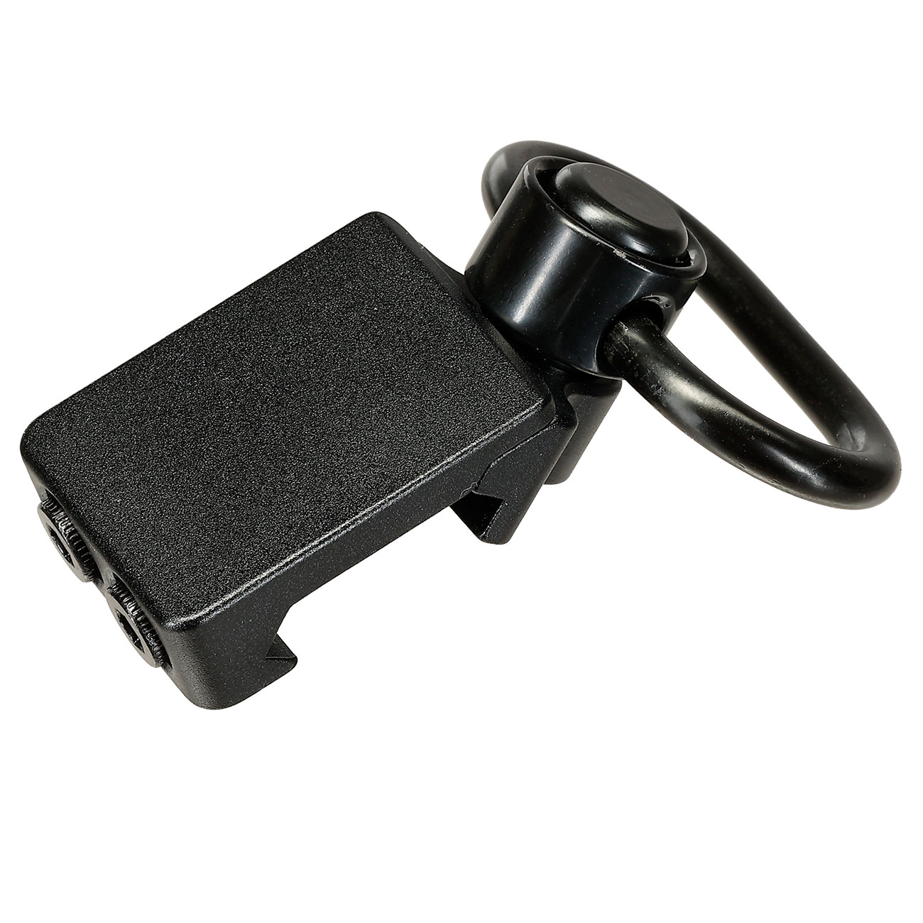 MET 45� Offset QD Riemenhalter f. 20 - 22mm Schienen schwarz Bild 1
