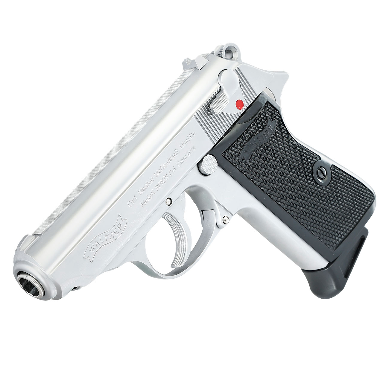 Walther PPK/S Vollmetall GBB 6mm BB Airsoft silber Bild 10