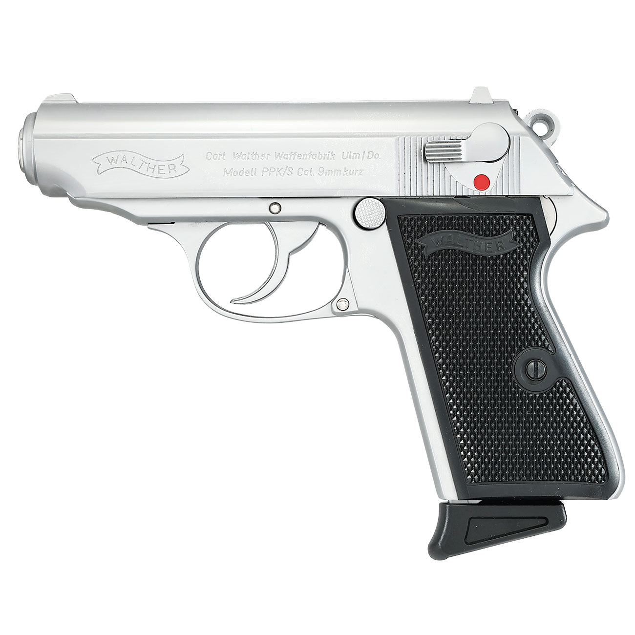 Walther PPK/S Vollmetall GBB 6mm BB Airsoft silber Bild 2