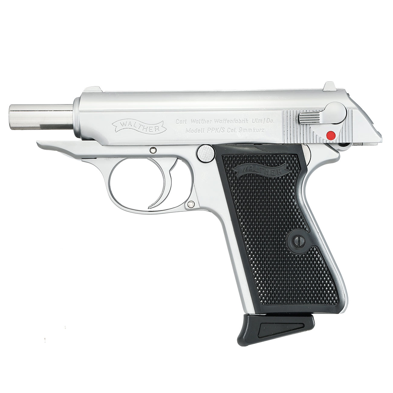 Walther PPK/S Vollmetall GBB 6mm BB Airsoft silber Bild 4