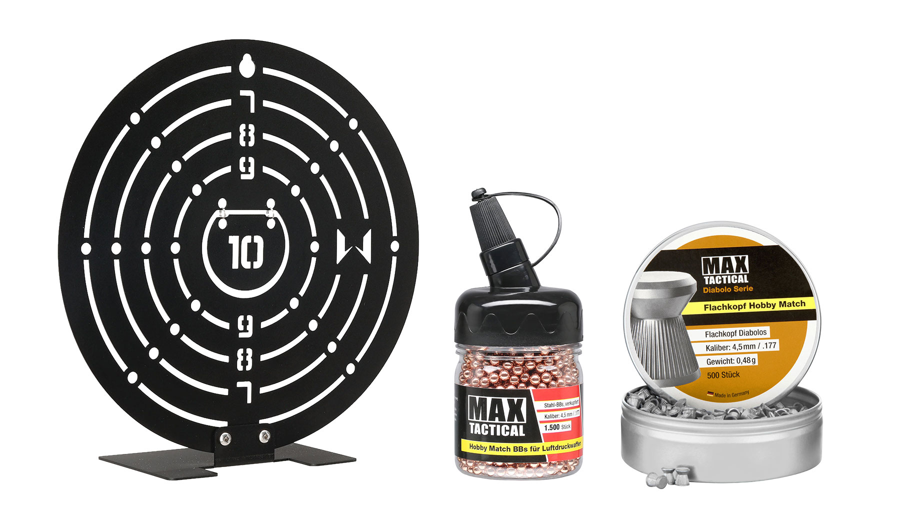 Crosman M4-177 Dual Luftgewehr Set Kal. 4,5mm inkl. 500 Diabolos 1000 Rundkugeln mit Target �bungsziel Bild 7