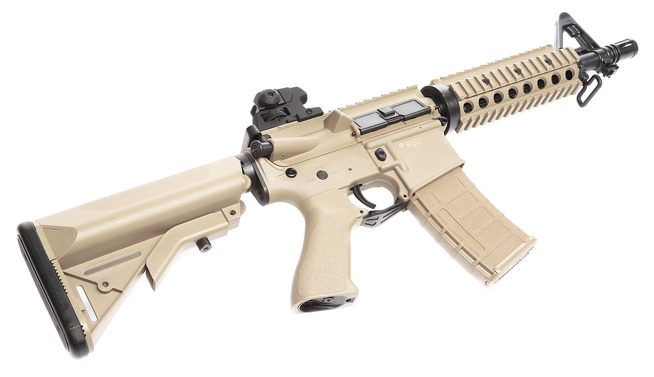 SRC SR4-PI Light Sport Series AEG 6mm BB Desert Tan Bild 5