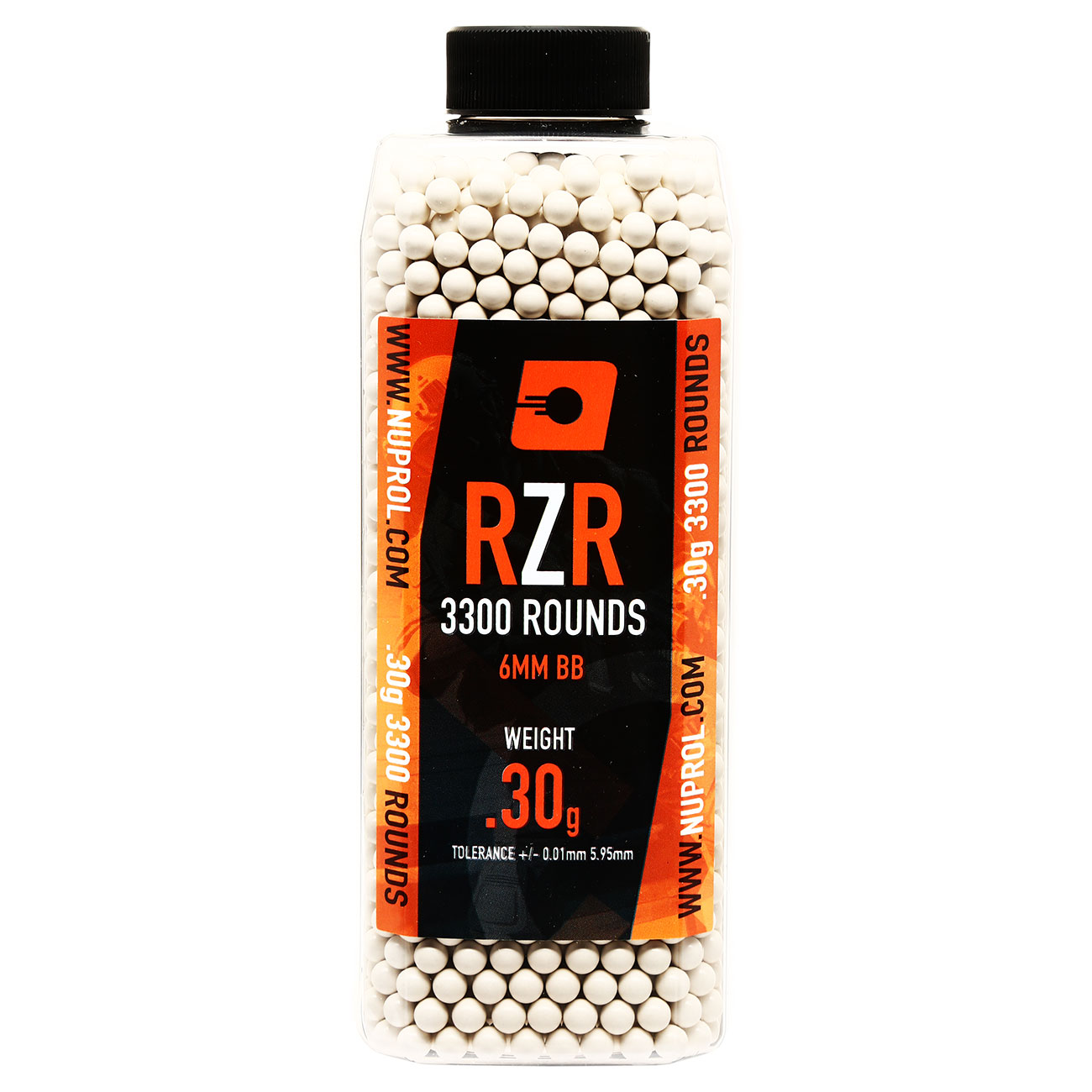 Nuprol RZR High Precision BBs 0,30g 3.300er Flasche weiss