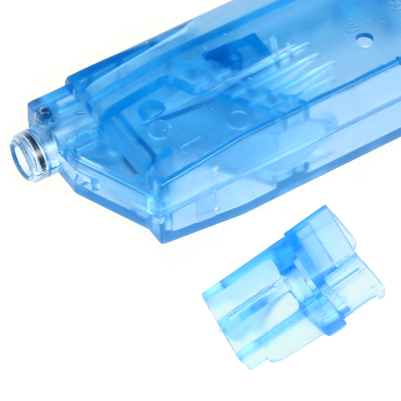 Nuprol Pistolen Speedloader fr 110 BBs blau-transparent Bild 2