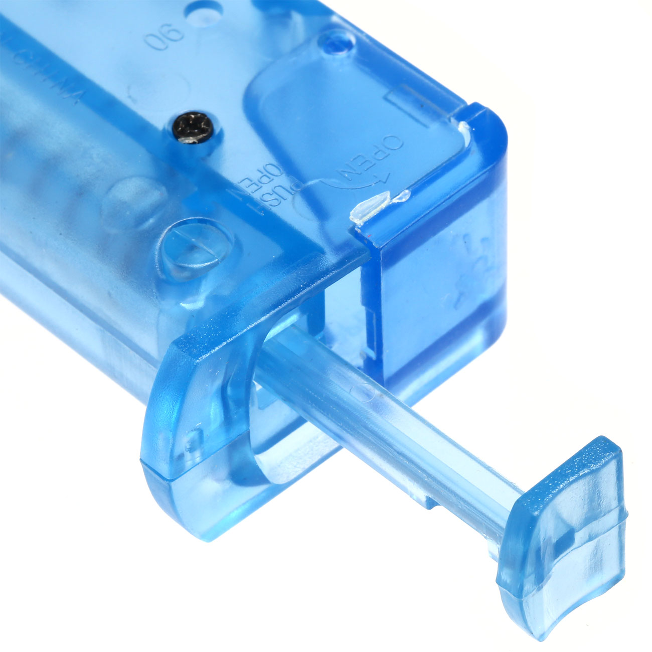 Nuprol Pistolen Speedloader fr 110 BBs blau-transparent Bild 4