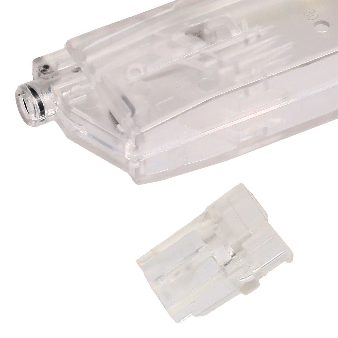 Nuprol Pistolen Speedloader fr 110 BBs weiss-transparent Bild 2
