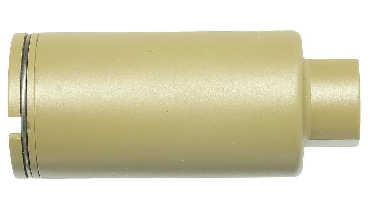 Nuprol BOCCA Copperhead Aluminium Amplifier Flash-Hider tan 14mm- Bild 2