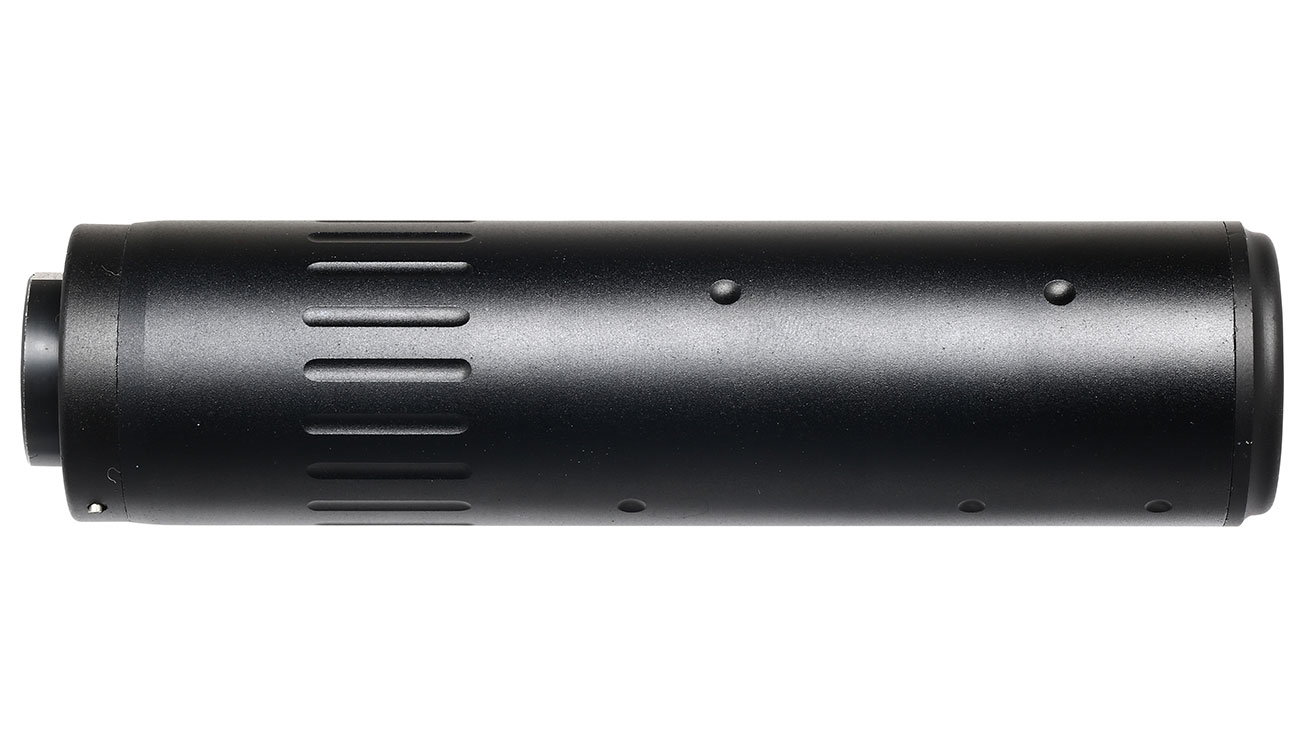 Nuprol BOCCA Mamba Aluminium Suppressor schwarz inkl. Stahl Flash-Hider 14mm- Bild 3