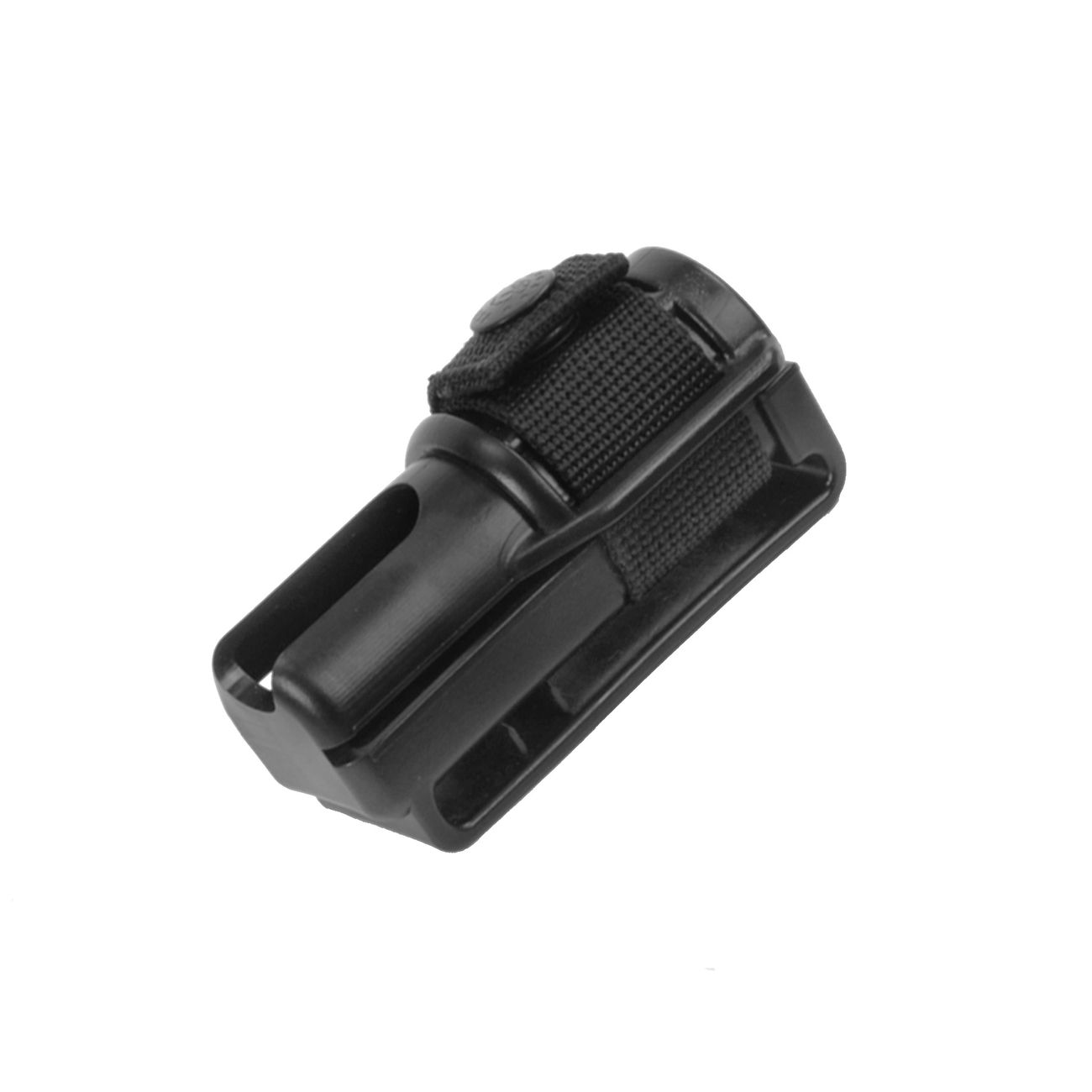 Teleskopschlagstock chrom ca. 40 cm mit Profi-Holster Bild 1
