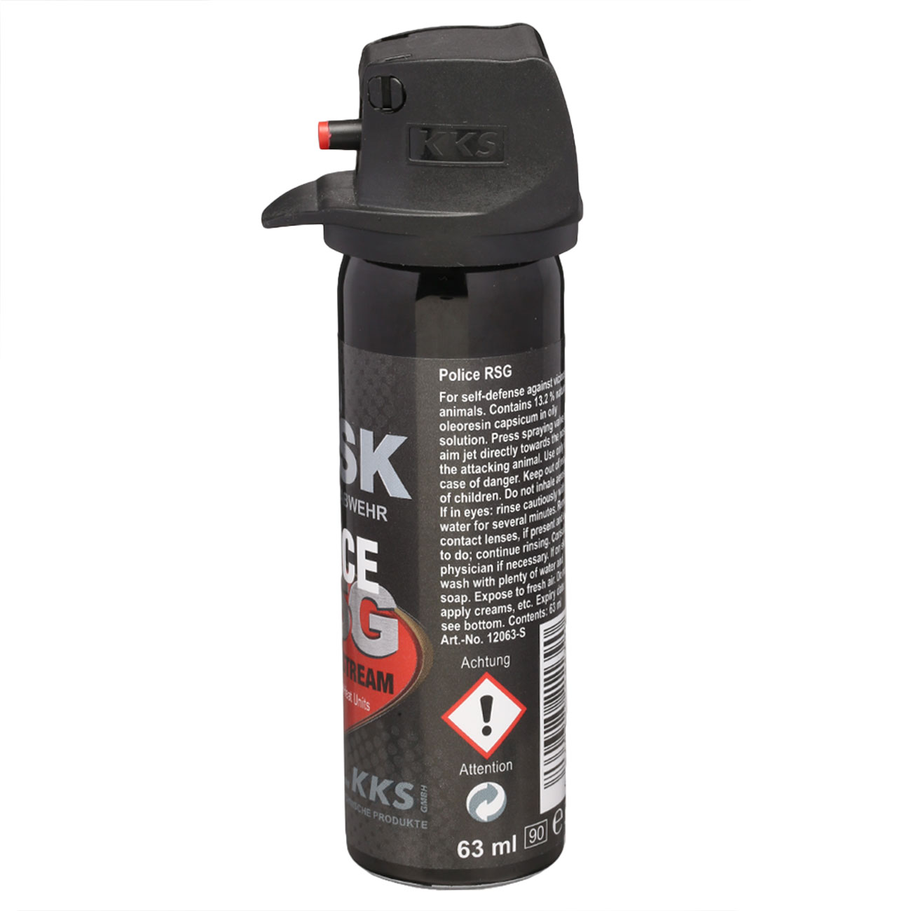 Abwehrspray VESK RSG Stream Pfefferspray, 63ml Weitstrahl hochkonzentriert Bild 2
