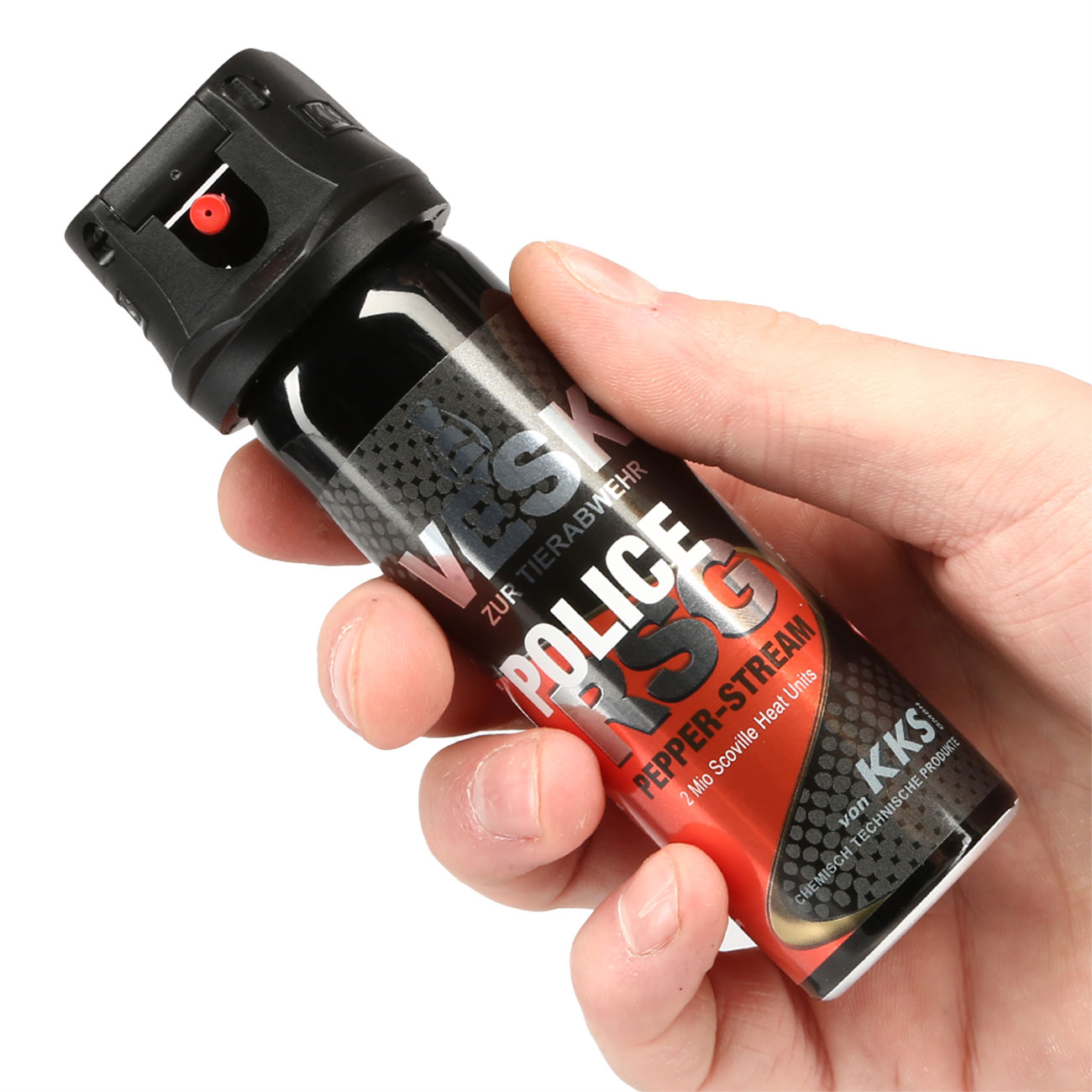 Abwehrspray VESK RSG Stream Pfefferspray, 63ml Weitstrahl hochkonzentriert Bild 6