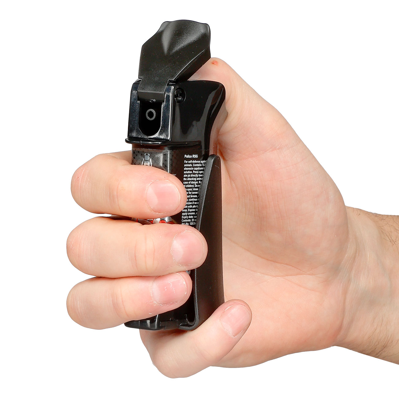 Abwehrspray VESK RSG Police Cone Pfefferspray, 20 ml Breitstrahl hochwirksam, nachfllbar Bild 8