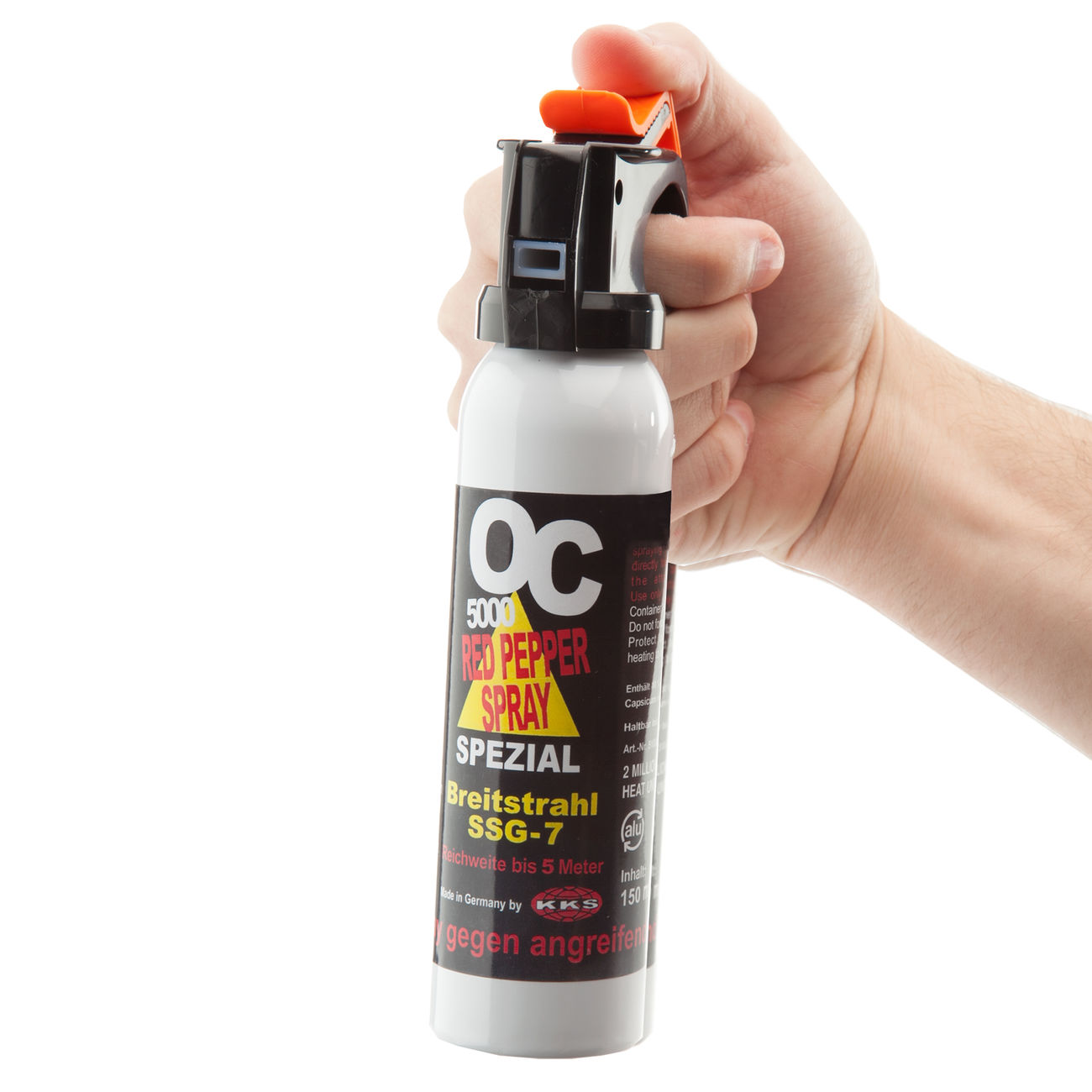 OC 5000 Breitstrahl Pfefferspray, 150 ml Bild 1