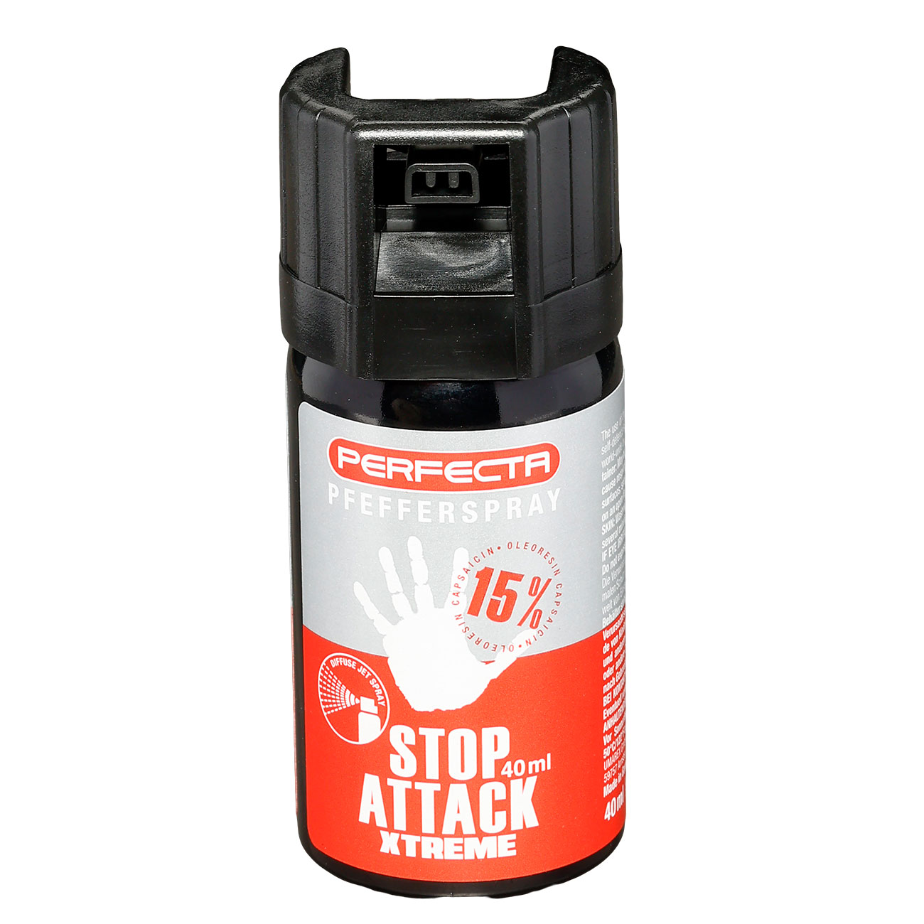 Perfecta Pfefferspray 40ml, konischer Strahl