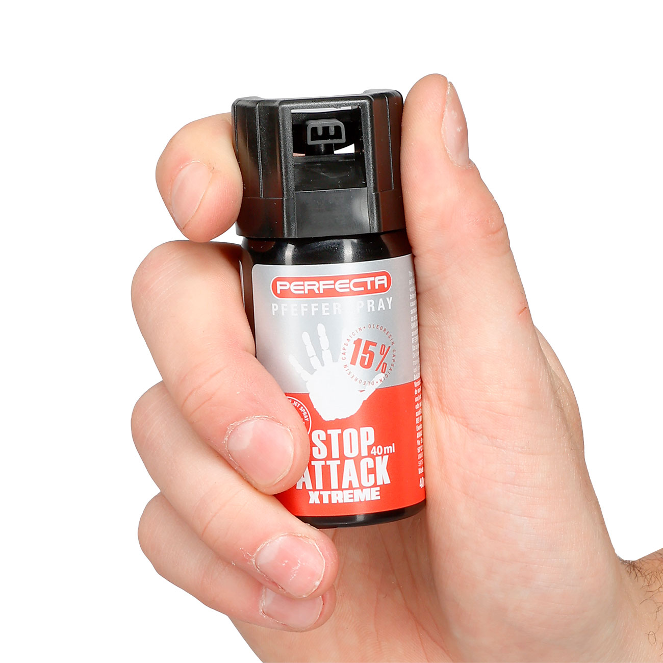 Perfecta Pfefferspray 40ml, konischer Strahl Bild 6