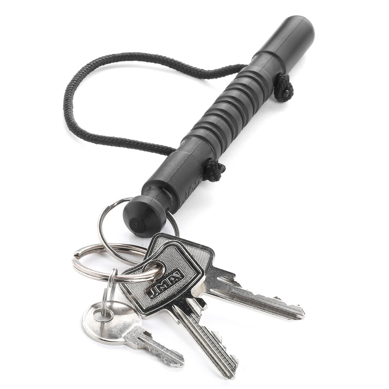 ESP Kubotan Koppo Stick mit Kordel schwarz Bild 1