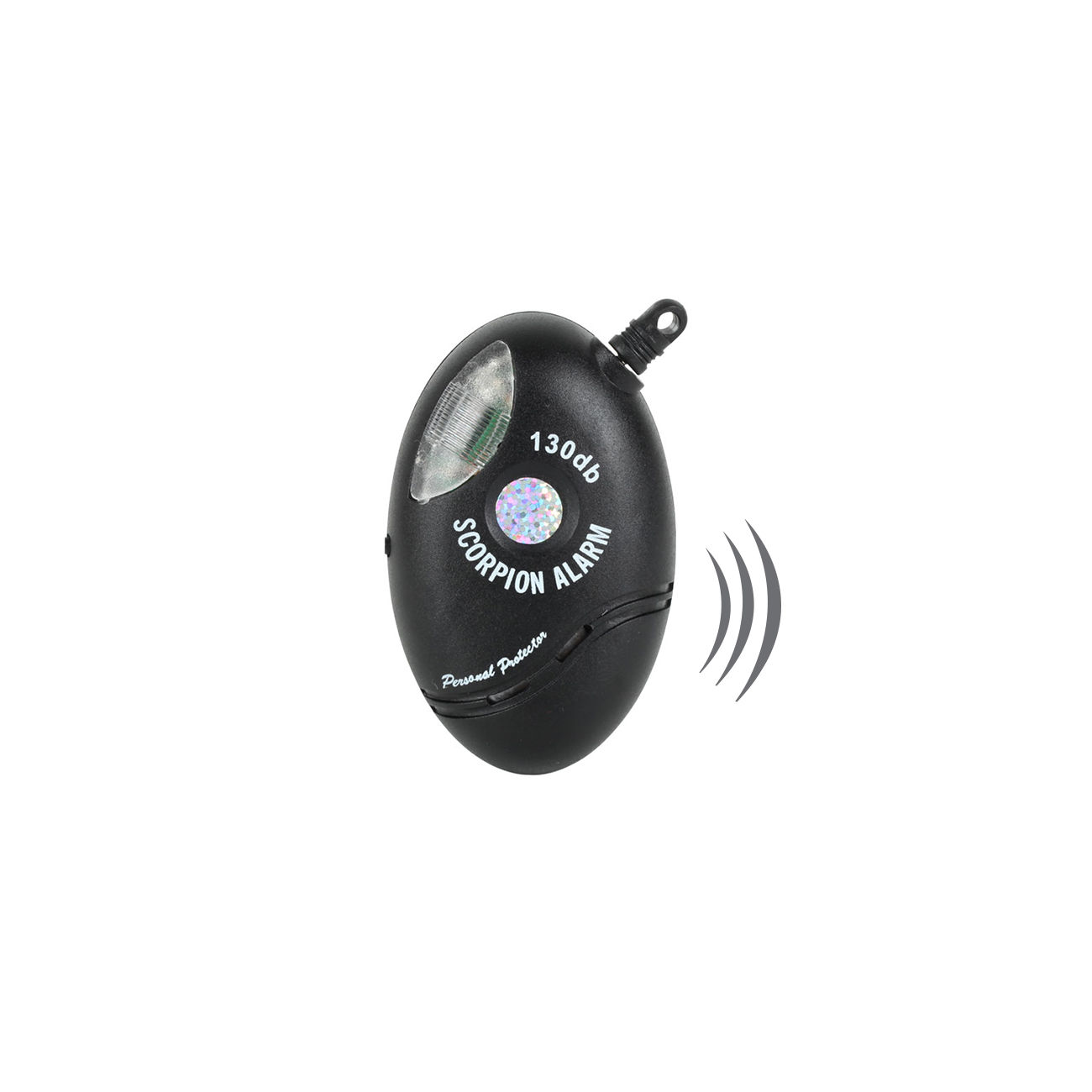 Scorpion Schutzalarm 130db mit Lampe und Trsicherung