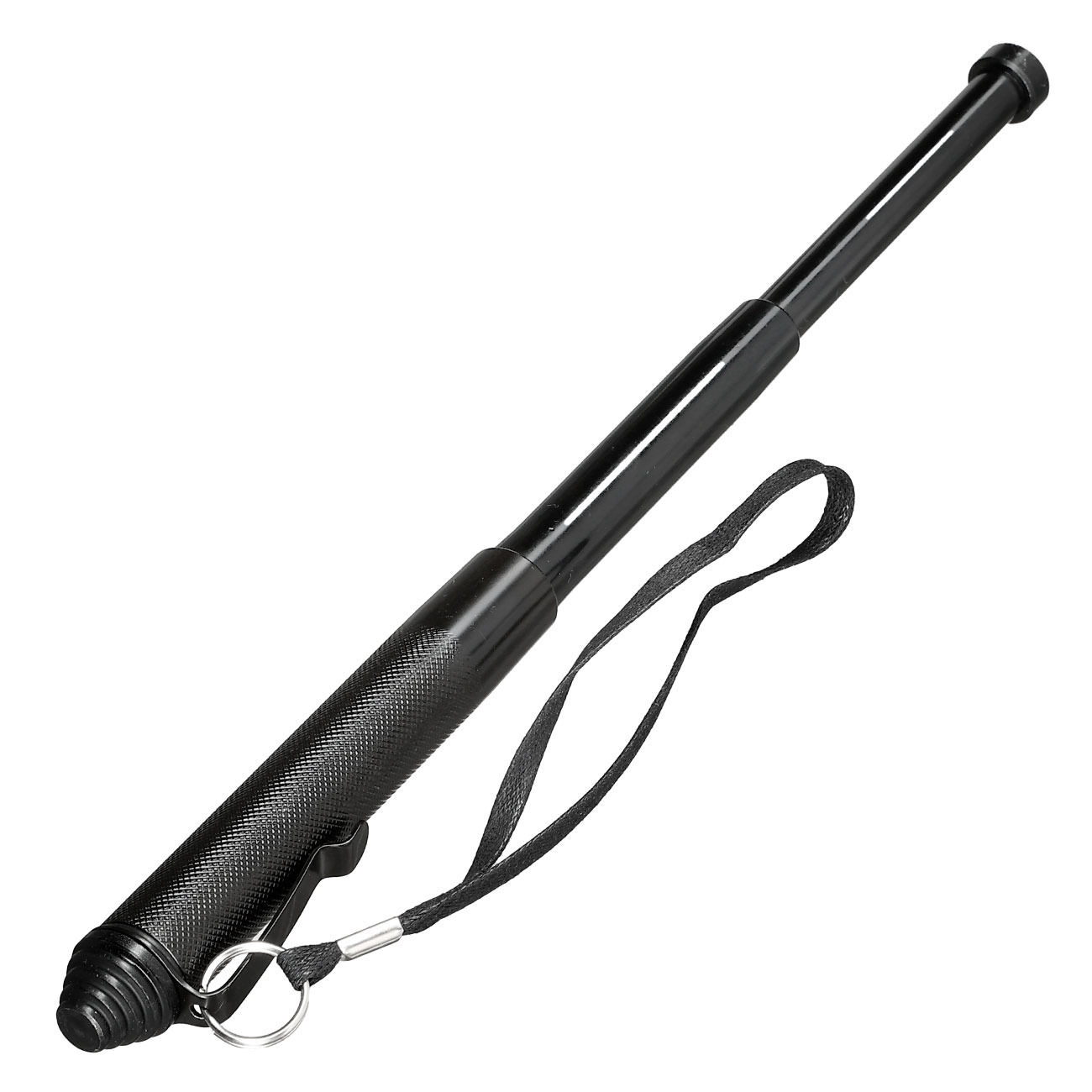 Teleskopschlagstock 12'' Clip and Go schwarz Bild 2