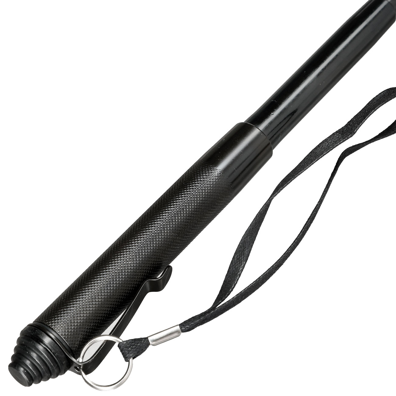 Teleskopschlagstock 12'' Clip and Go schwarz Bild 3