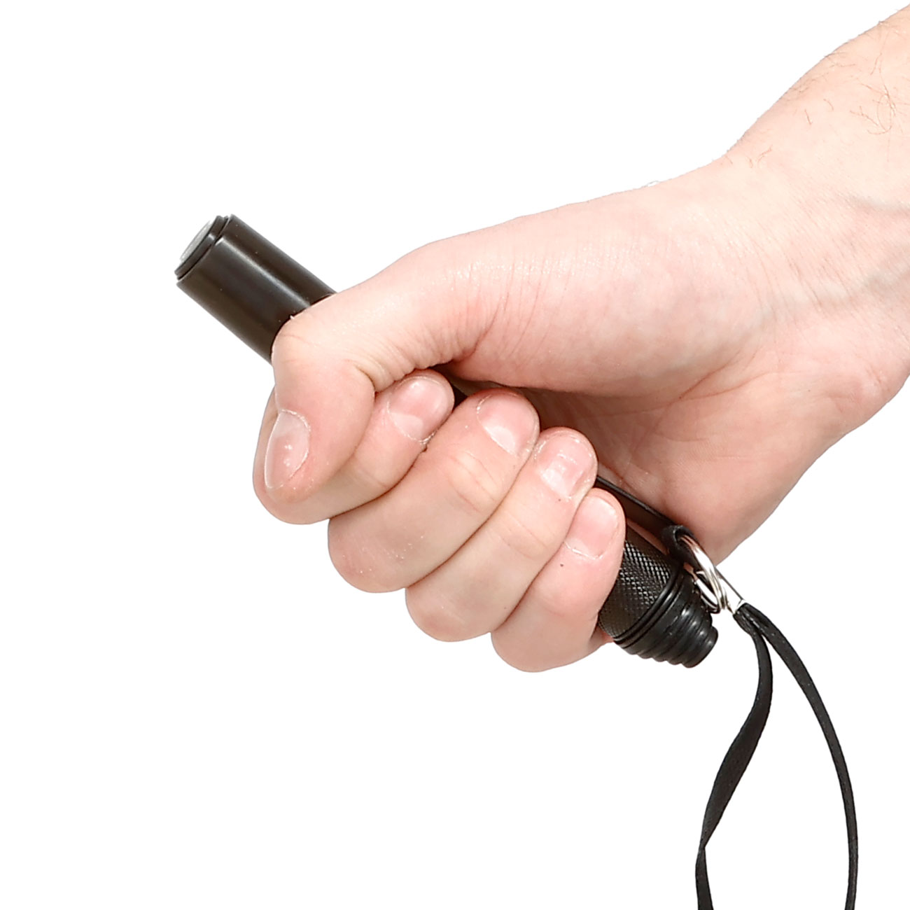 Teleskopschlagstock 12'' Clip and Go schwarz Bild 5