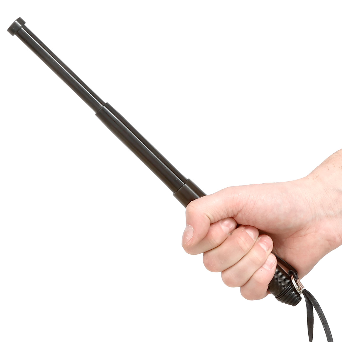 Teleskopschlagstock 12'' Clip and Go schwarz Bild 6