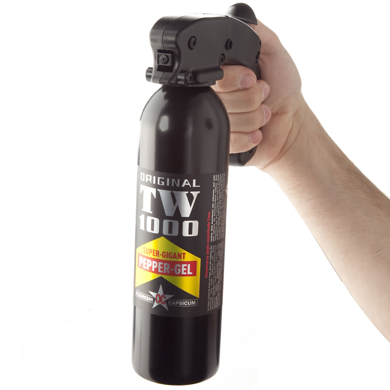 Abwehrspray TW1000 Pfefferspray mit Pfeffergel XXL 400ml Bild 1