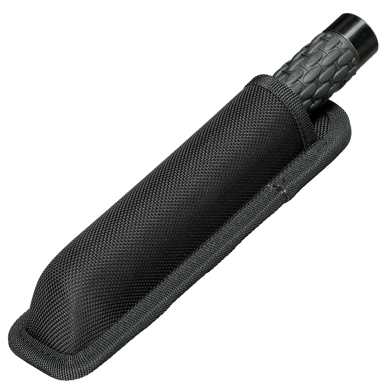 BlackField Teleskopschlagstock gehrtet 21 Zoll mit Nylonholster schwarz Bild 4