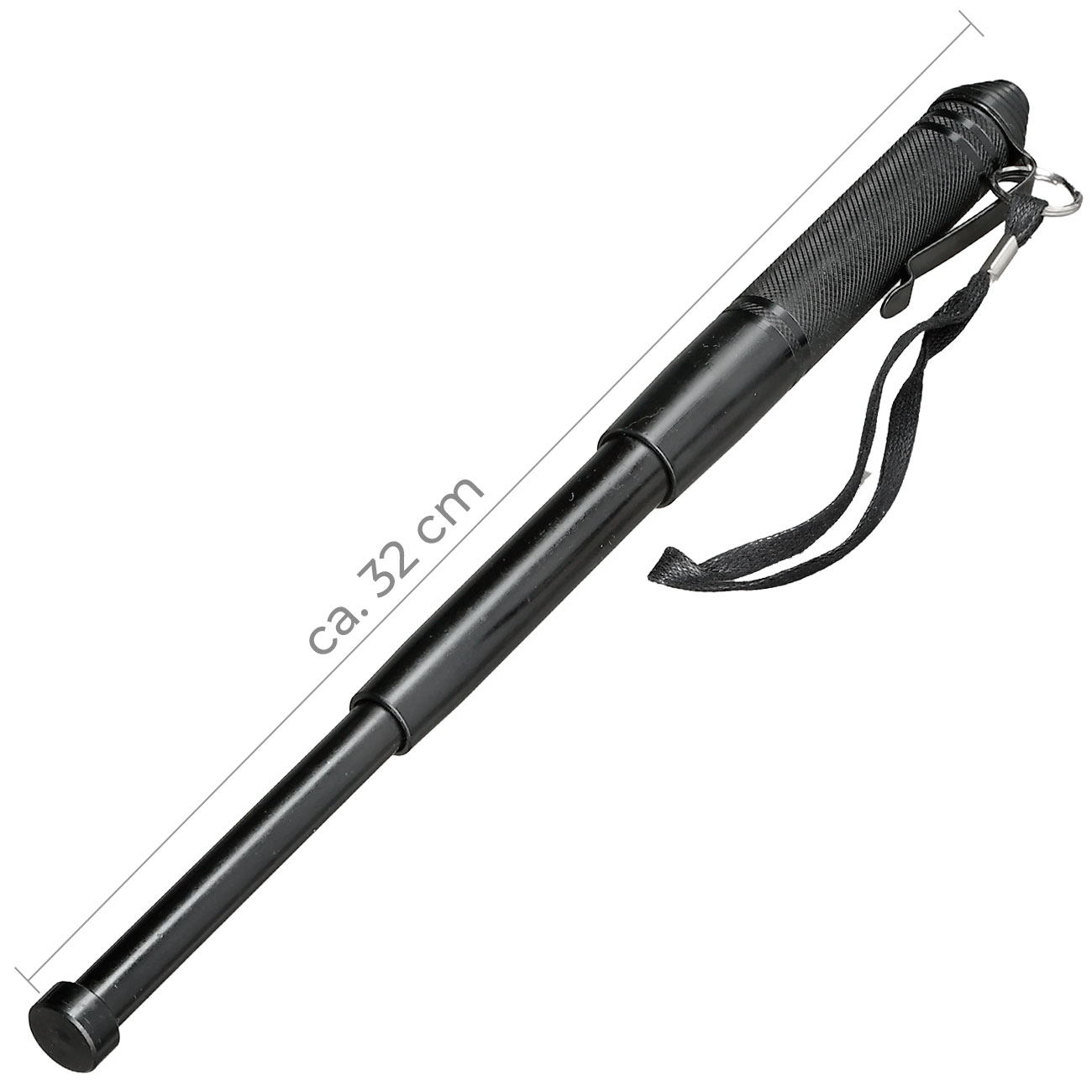 BlackField Mini Teleskop-Schlagstock 13 Zoll Bild 1