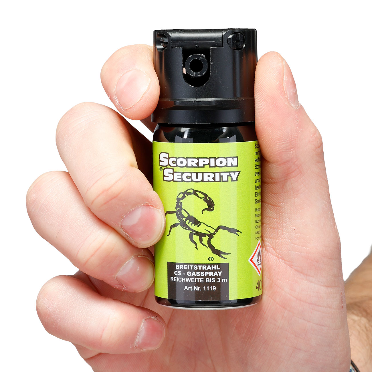 Scorpion CS Gasspray Breitstrahl 40ml Bild 7
