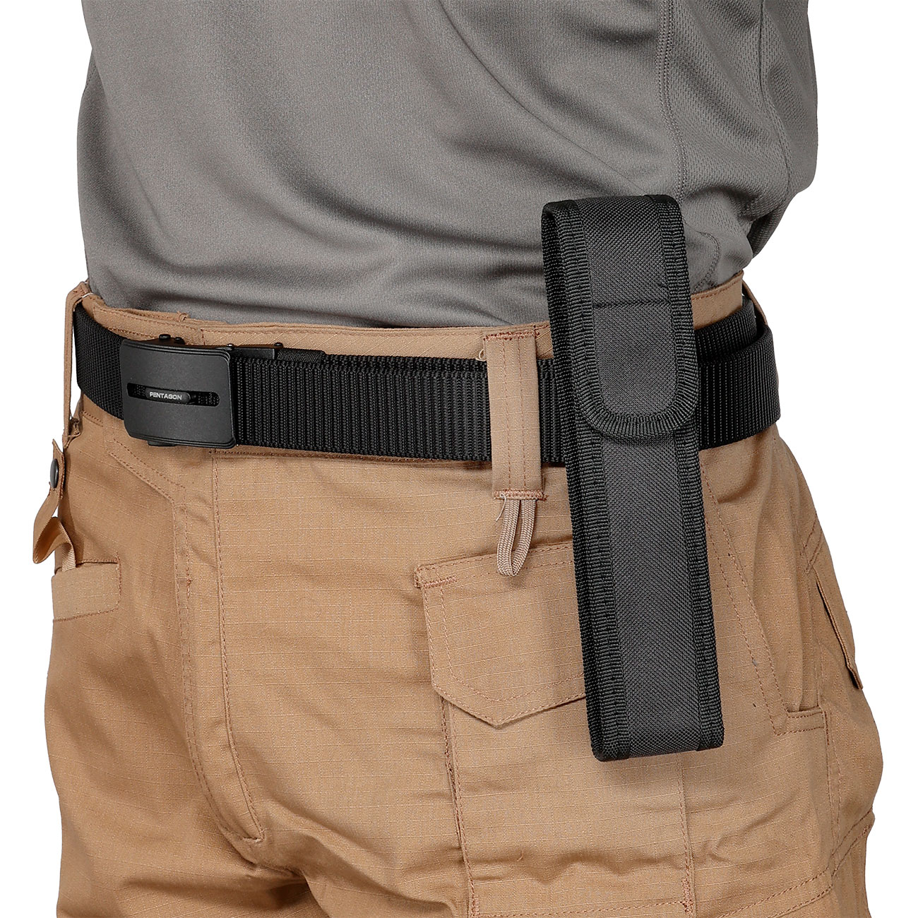 BlackField Teleskopschlagstock 53 cm schwarz inkl. Nylonholster Bild 7