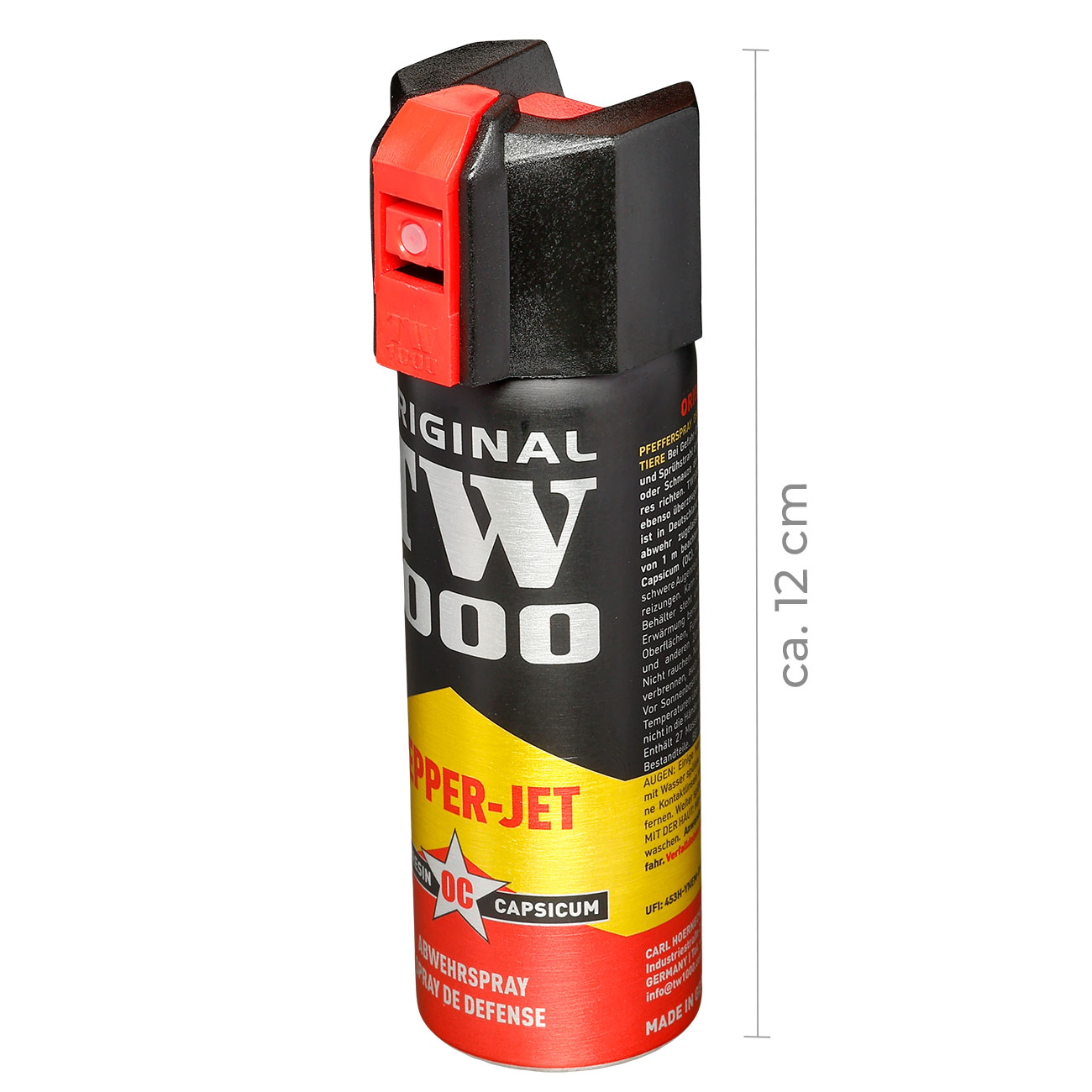 Abwehrspray TW 1000 Pfefferspray zielgenauer Strahl, 63ml Bild 1