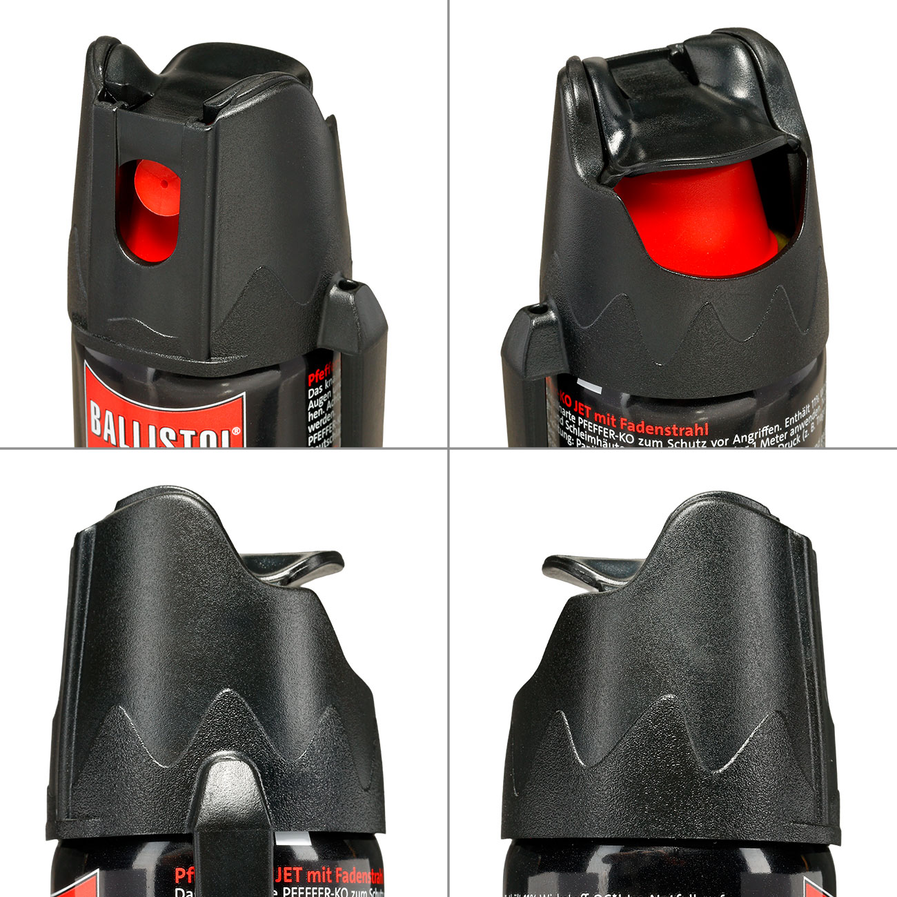 Ballistol Pfefferspray Pfeffer KO Jet 40ml mit neuem Sicherheitsverschluss Bild 3