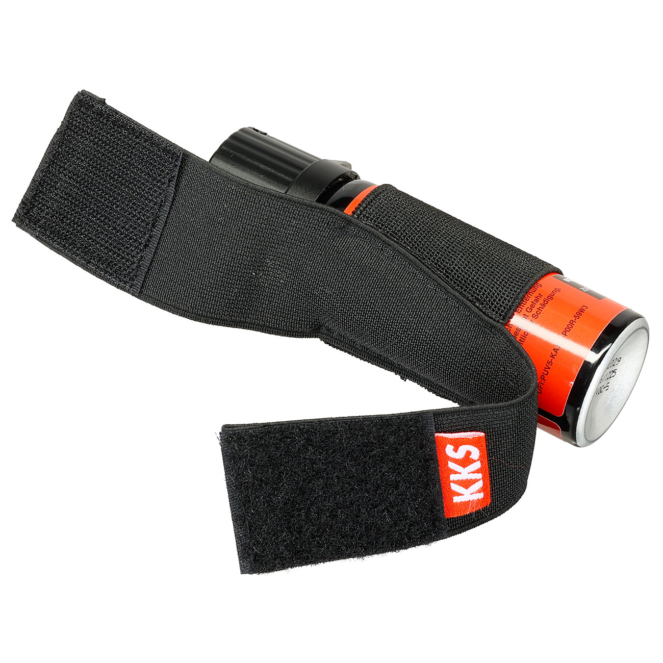 Nylon Armhalterung f�r Abwehrsprays  bis 50ml schwarz Bild 1