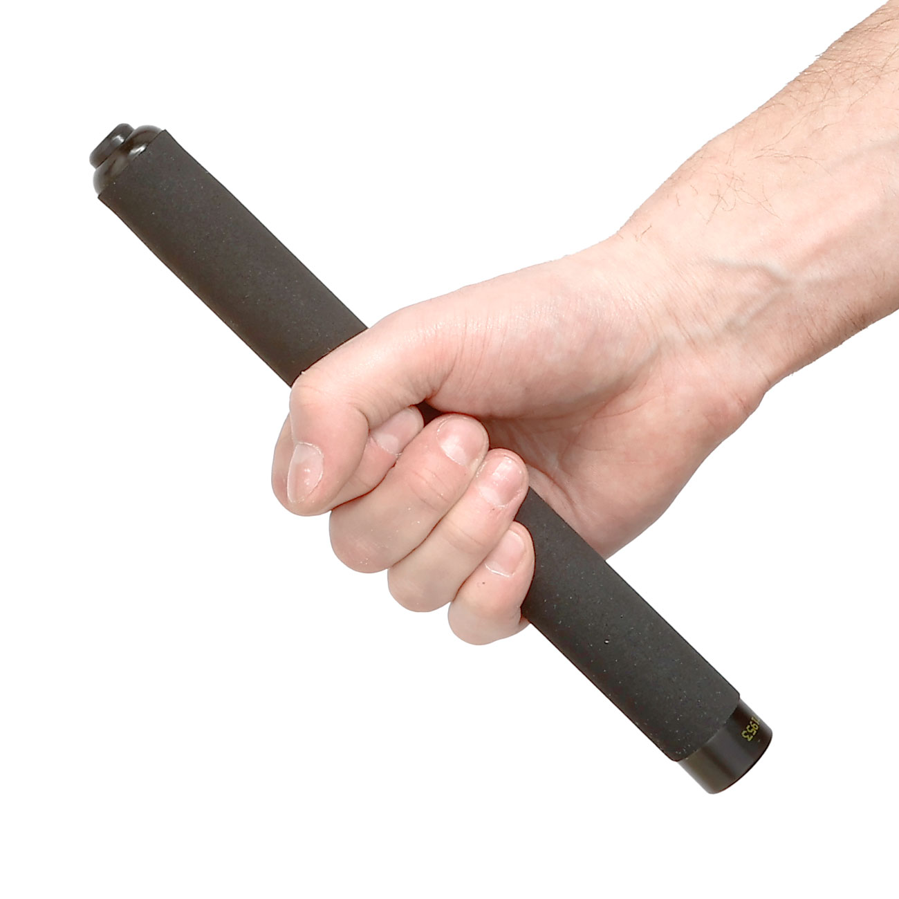 Teleskopschlagstock 26 schwarz mit Corduraholster Bild 8