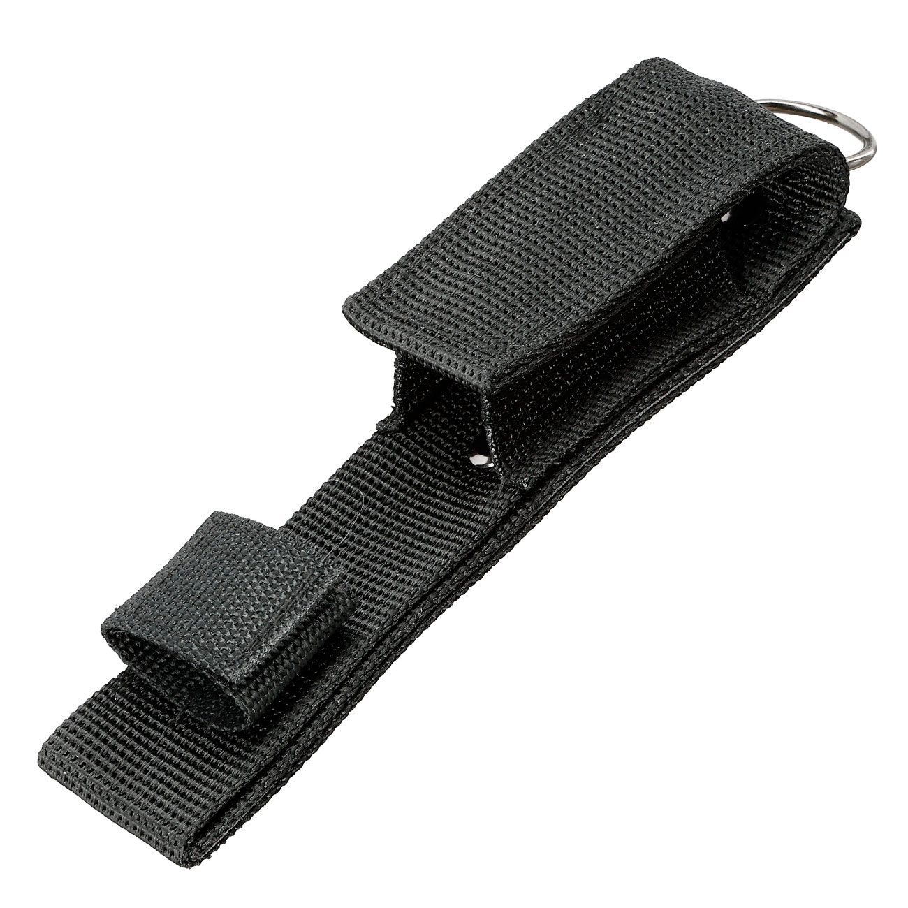 Teleskopschlagstock 16 chrom mit Moosgummigriff und Holster Bild 6