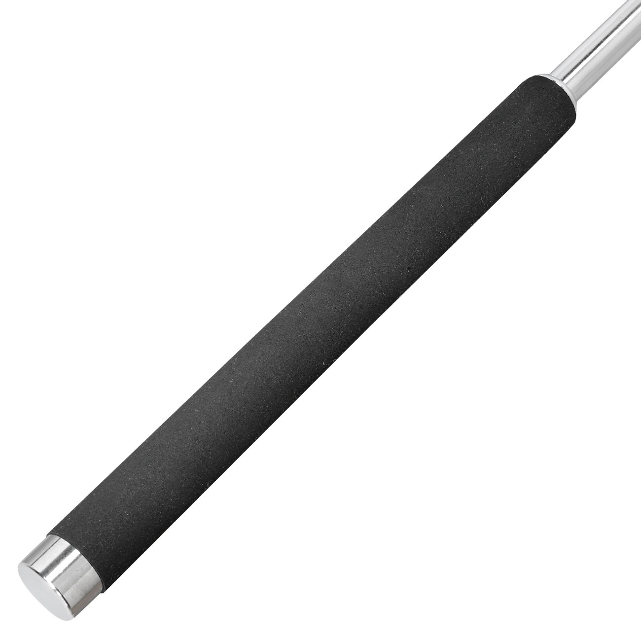 Teleskopschlagstock 31 chrom, extra lang, mit Moosgummigriff Bild 3