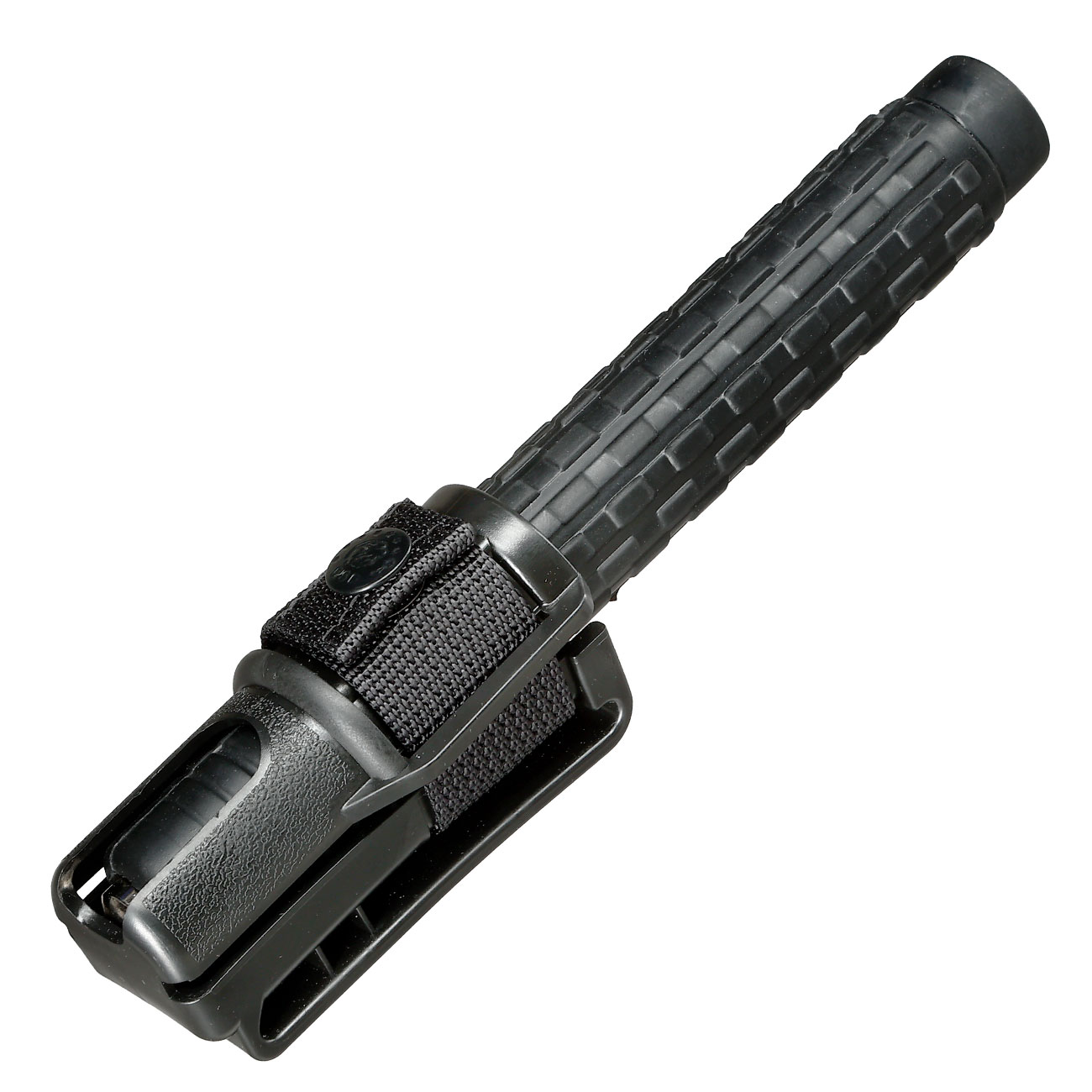 ESP Teleskopschlagstock 21 chrom mit Gummigriff und BH-2 Profiholster Bild 4