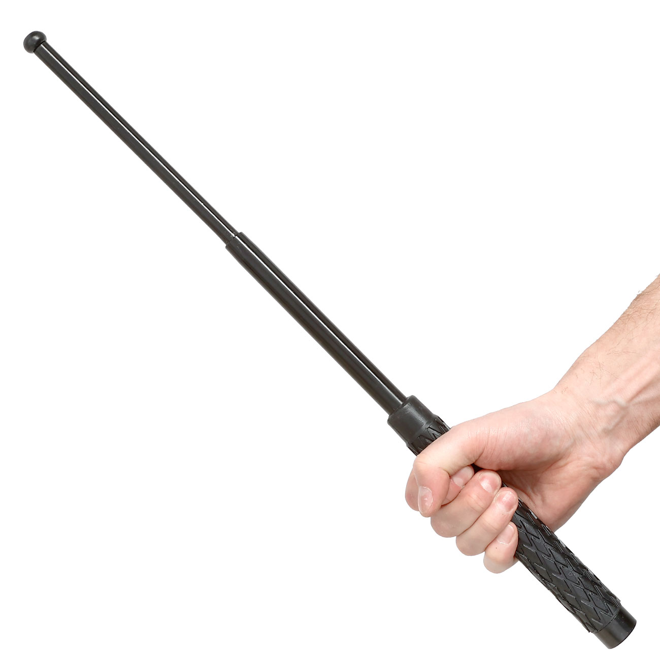 MFH Teleskopschlagstock 21'' schwarz mit Nylonetui Bild 9
