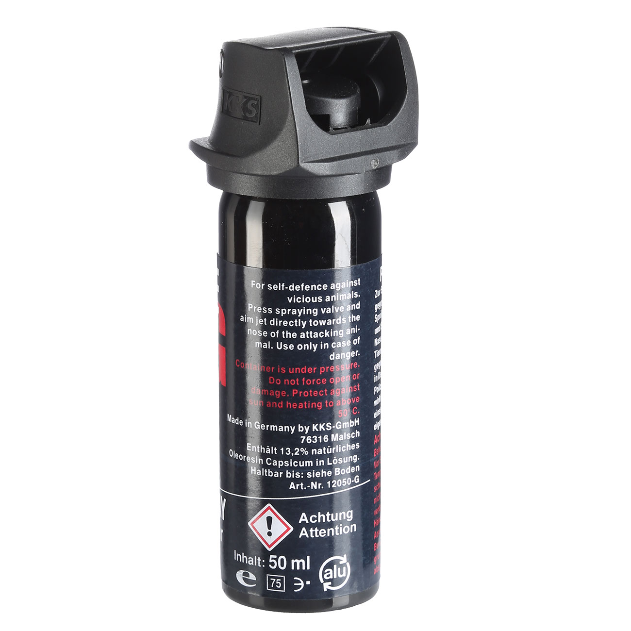 Abwehrspray RSG Pfefferspray 50 ml Gel -- Tiefpreis (!) wegen MHD Bild 1