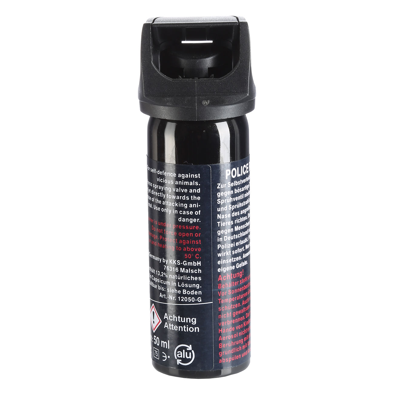 Abwehrspray RSG Pfefferspray 50 ml Gel -- Tiefpreis (!) wegen MHD Bild 1