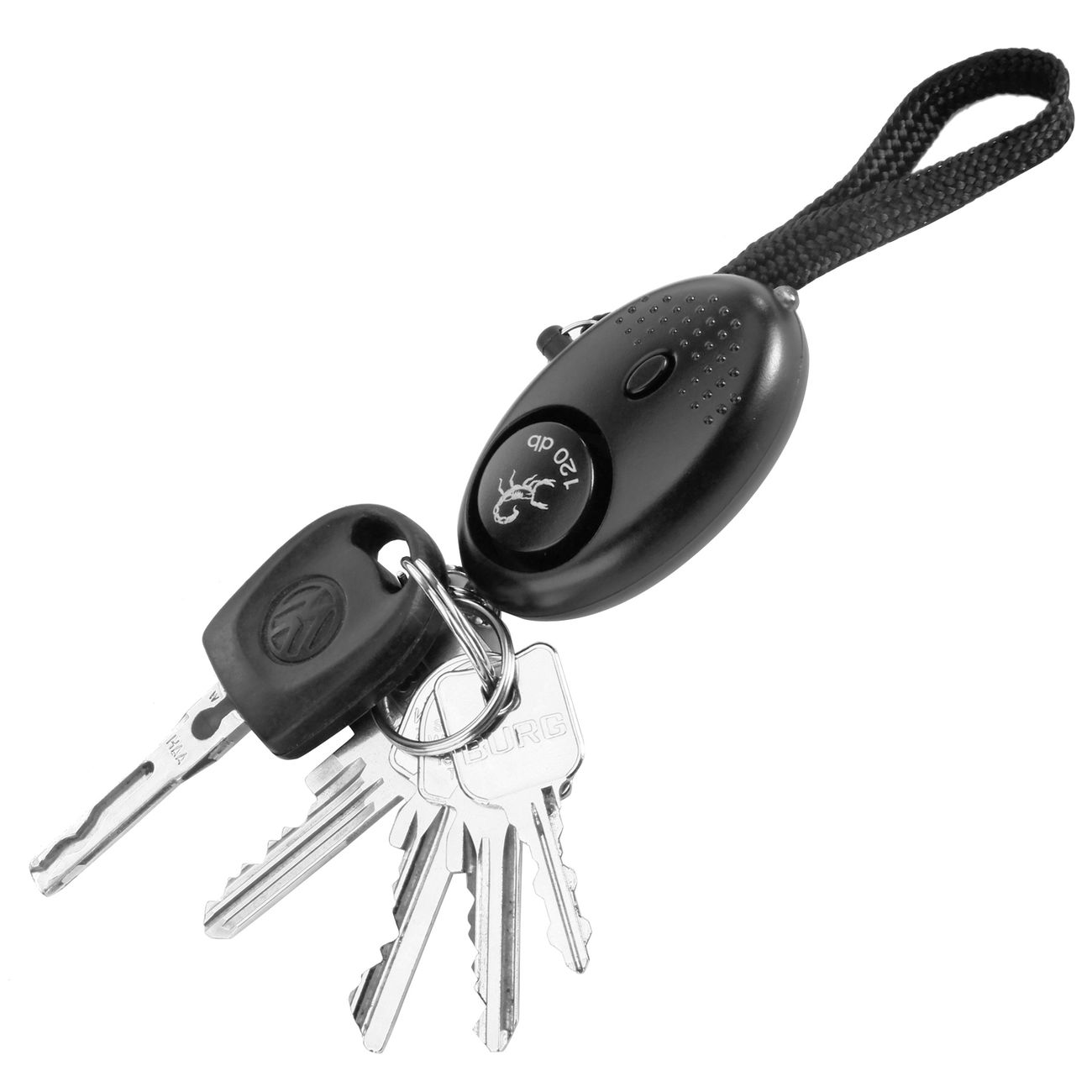  Scorpion Personalalarm mit LED Lampe und Batterien Bild 1
