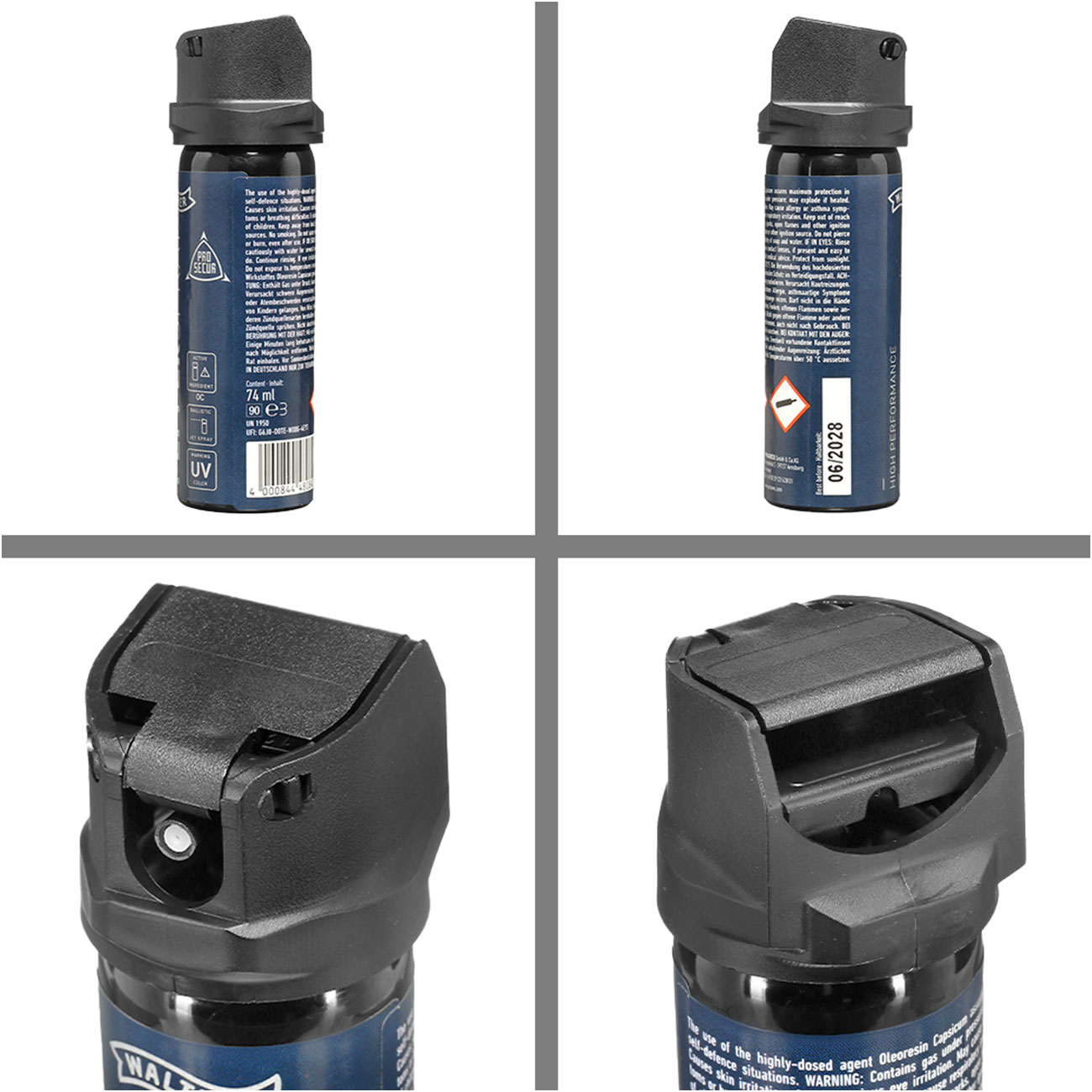 Walther Pro Secur Pfefferspray ballistischer Strahl 74ml Bild 3